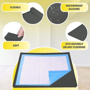Tapis d'entraînement pour chien 36x36 pouces, tapis de propreté pour animaux avec couche imperméable - Product Image 4