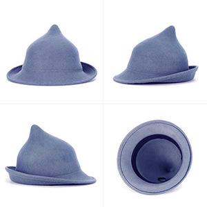 14 colores moda hombres mujeres lana fieltro Hobbit bruja invierno cono <span class=keywords><strong>sombrero</strong></span> para adultos fiesta al aire libre uso - Product Image 6