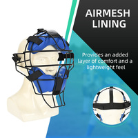 Masque de softball en alliage réglable Casque de protection du visage Casque de baseball sportif Masque de baseball pour enfants adultes