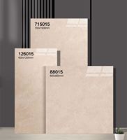 Carreaux de sol en céramique effet marbre gris 60x120cm pour salon, finition brillante, motif carré, bon prix
