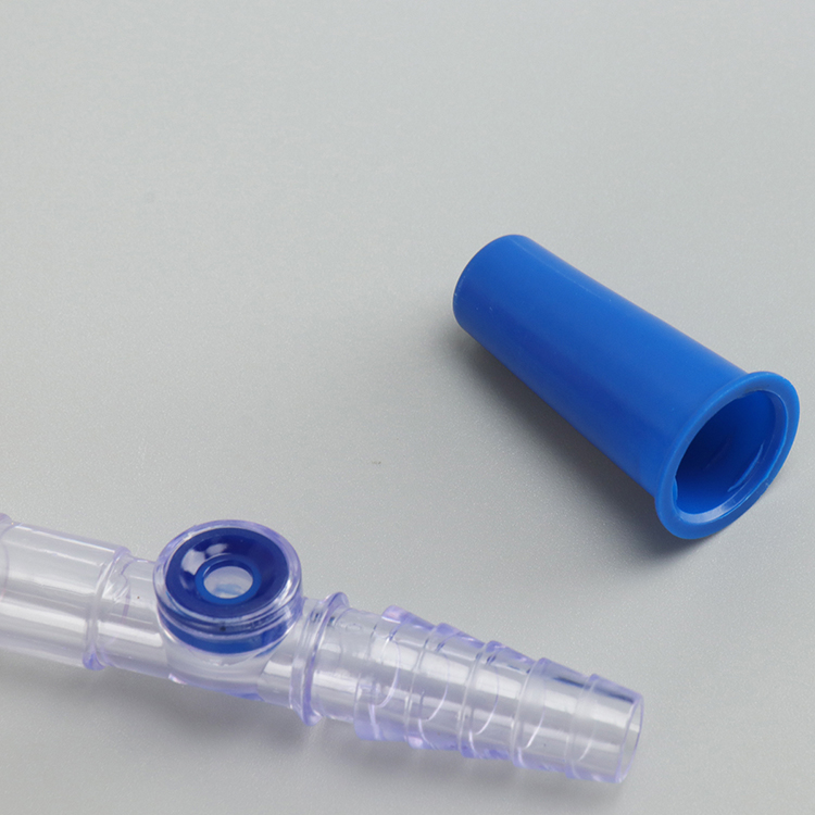 Bolsa de orina de lujo simple de alta calidad de 2000 ml (válvula cruzada) para uso médico