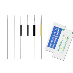 Agujas de Microblading PMU de 35 mm y 50 mm, Agujas para Máquina de Tatuaje Ombre RL para Cejas y Labios, Microshading - Product Image 1