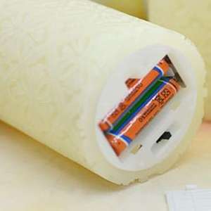 Bougie pilier en <span class=keywords><strong>cire</strong></span> de paraffine LED sans flamme de luxe, sculptée à la main, personnalisée, 3 pièces avec télécommande, flamme mobile pour la décoration de la maison et des événements - Product Image 6