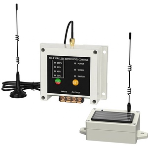 Fully Automatic Solar Wireless Water Level Controller Pump Switch Automatic <b>Power</b> Off for Water <b>Tower</b> and CX-WX Wireless Water L - Product Image 1
