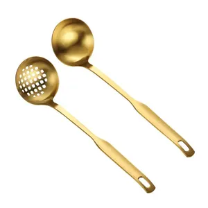 <span class=keywords><strong>Utensilios</strong></span> <span class=keywords><strong>de</strong></span> <span class=keywords><strong>Cocina</strong></span> <span class=keywords><strong>de</strong></span> Acero Inoxidable, Colador Dorado para Hot Pot, Pinzas para Asar a la Parrilla, Cubiertos para Servir la Cena, para Buffet, <span class=keywords><strong>Utensilios</strong></span> <span class=keywords><strong>de</strong></span> <span class=keywords><strong>Cocina</strong></span> para el Hogar - Product Image 4