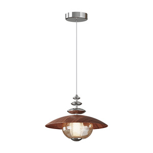 Suspension LED E27 style français, luminaire de plafond rond moderne pour bar et cuisine, éclairage domestique - Product Image 4
