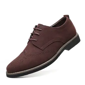 2024 vente en gros de chaussures en cuir mocassins en cuir chaussures pour hommes personnalisés chaussures de créateurs en cuir mocassins homme en cuir à lacets
