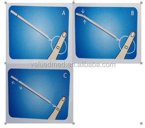 Veilige, effectieve, ISO-gecertificeerde 4mm wegwerp medische kleefband voor endoscopie, ligatuurlus, <span class=keywords><strong>endoloop</strong></span> chirurgie, EOS desinfectie type - Product Image 6