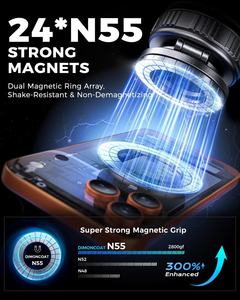 Support de téléphone magnétique rotatif à 360° pour voiture YUANSHENG DM-CPH-<span class=keywords><strong>02</strong></span>, compatible avec les appareils de <span class=keywords><strong>4</strong></span> à 7,2 pouces [<span class=keywords><strong>109</strong></span> LBS, le plus résistant] - Product Image 3