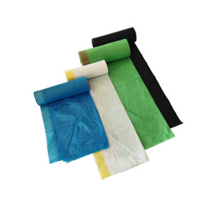 Vendite della fabbrica di forza Sacchetti della spazzatura <span class=keywords><strong>profumati</strong></span> da 50/65 galloni trasparente con coulisse <span class=keywords><strong>sacchi</strong></span> della spazzatura su rotolo - Product Image 4