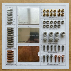 Fabrication de tôles avec service de pressage de vis PEM et insertion de quincaillerie - Product Image 1