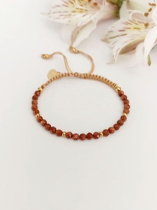 Bijoux vintage pour hommes et femmes, automne-hiver, personnalisés, 7 chakras, pierres naturelles colorées, plaqué or 18 carats, unisexe, cadeau de haute qualité - Product Image 4