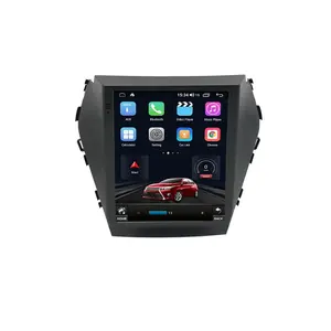 RUISO Autoradio Android Lecteur de voiture pour HYUNDAI Santa fe IX45 2013-2017 GPS auto carplay pour Tesla Écran Vertical