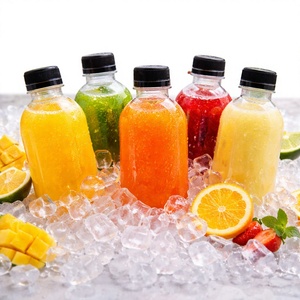 CV220-1955 Premium 220ml Cylinder PET Plastic <b>Bottle</b> with Screw Cap Food-Safe Leak-Proof for Smoothies & Juice - Product Image 1