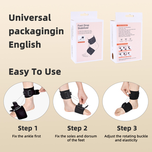 Có thể điều chỉnh Nylon mắt cá chân hỗ trợ thả chân cú đúp với Reel-dorsiflexion nâng lên chân thả cú đúp cho bảo vệ phục hồi chức năng - Product Image 5