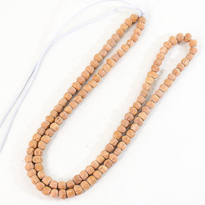 ลูกปัดไม้ทรงกระบอก 108 เม็ด สร้อยข้อมือลูกปัดสวดมนต์ สไตล์ทิเบต - Product Image 3