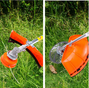 Professional Two Stroke 52cc Gasoline Side Mounted Lawn Mower With Safety Lock and Locking Handle for Household Use S-312 Profes - Product Image 5