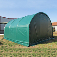 Tente Animaux 6x6m Grande Vente Bétail Chèvres Bovins Abri Cheval Portable