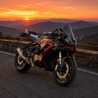 QJmotor Sai 600 d'occasion |   600cc Quatre temps |   Moto Super Sportive de 65 Kilowatts à Essence Vitesse Maximale >80 km/h