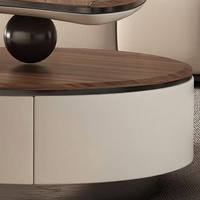 Ensemble table basse et meuble TV moderne de luxe de haute qualité, idéal pour les petits appartements