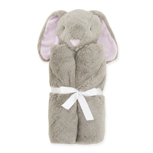 Novo estilo receber cobertor recém-nascido com cabeça de <span class=keywords><strong>animal</strong></span> personalizado cobertor de lã personalizado - Product Image 1
