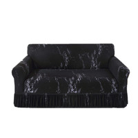 Éxito de Ventas Fundas de Sofá Elásticas Modernas Suaves y Transpirables de Pana de Maíz Jacquard para Muebles de Sala
