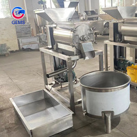 Bananensap Maken Verwerkingsmachine Bananenpuree Pulper Machine Bananenvezel Pulpermachine