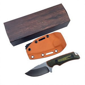 Cuchillo de Hoja Fija para Exteriores 15017, Acero Inoxidable 8Cr13Mov, Mango G10, para Camping, Táctico, OEM, para Defensa Personal - Product Image 3