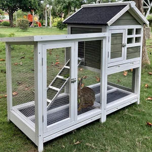 Gallinero de madera para mascotas de moda, conejera de conejo grande para <span class=keywords><strong>gallina</strong></span> Chook, hámsteres, Hurón, deslizamiento Horizontal - Product Image 5