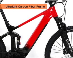 GALAXY 27,5 "Bafang M600 Mittelmotor 500W 48V Emtb Elektrisches Mountainbike Voll federung Voll Mtb <span class=keywords><strong>E</strong></span> Mountainbike - Product Image 3