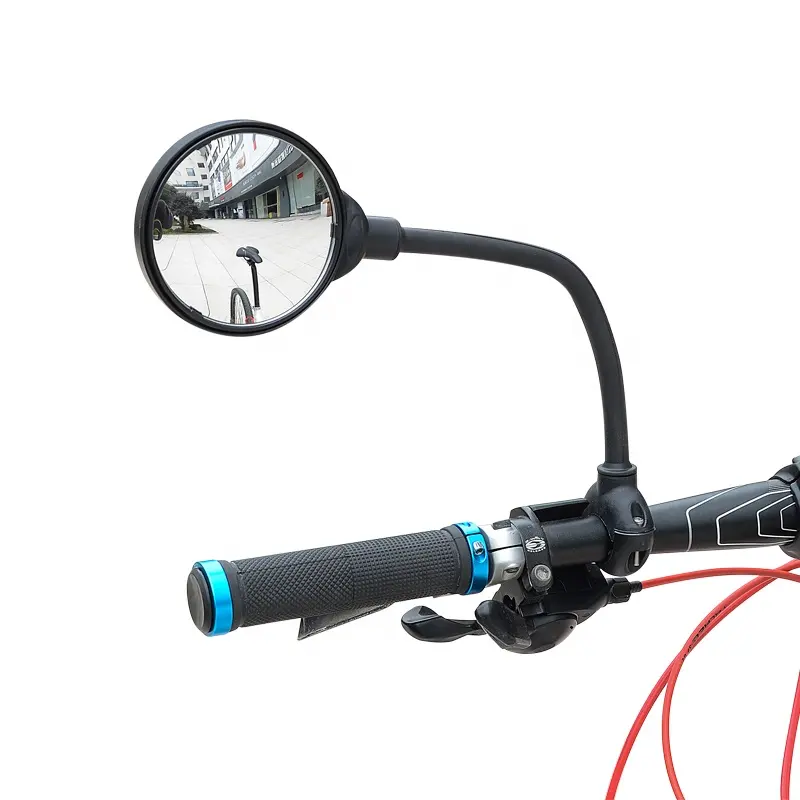 Wholesale Bicycle Accessories Cycling Adjustable HD Acrylic Minute surface Mirror Electric Moto Moped Rearview Bike Mirror