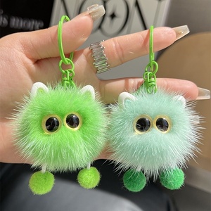 Lindo Llavero de Peluche con Forma de Gatito, Hecho a Mano, para Coche y como Adorno para Mochila - Product Image 3