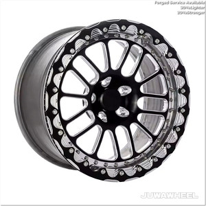 Rines Beadlock Forjados Personalizados JUWA de 16, 18 y 22 Pulgadas para <span class=keywords><strong>BMW</strong></span> Serie 3, <span class=keywords><strong>BMW</strong></span> M3, Audi A4, Mercedes Clase C - Product Image 1