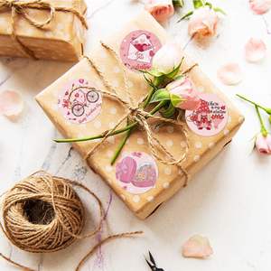 Autocollants et <span class=keywords><strong>étiquettes</strong></span> de décoration pour fête de la Saint-Valentin, pour cartes d'invitation, mariage romantique, anniversaire, fournitures de célébration - Product Image 4