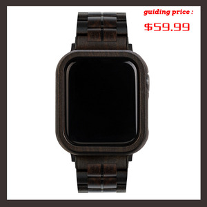 Di Lusso su misura In Acciaio Inox Metallo Legno Smart <span class=keywords><strong>Watch</strong></span> Band Per Apple Serie di orologi 6 5 <span class=keywords><strong>4</strong></span> Se 38 Millimetri 40mm 42 Millimetri 44 Millimetri Cinghia - Product Image 2