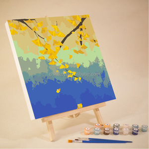 Kits de peinture par numéros sur cadre en bois pour adultes, broderie 5D complète en forme de cercle, point de croix, décoration murale pour la maison - Product Image 6