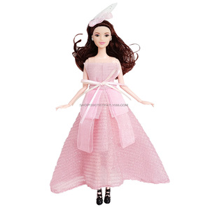 Nouvelle poupée miniature 2023 de 30 cm, petite poupée transparente style Sweet Wind, avec <span class=keywords><strong>coiffe</strong></span> papillon tendance et vêtements interchangeables pour personnalisation DIY - Product Image 2