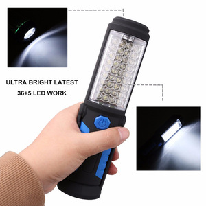 36 + 5 LED Đa Chức Năng Khẩn Cấp Treo Làm Việc Ánh Sáng Cắm Trại Torch Gấp Làm Việc Kiểm Tra Móc Torch LED Ánh Sáng - Product Image 4