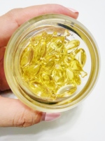 Ensemble d'emballages en acrylique, flacon capsule de 20g-50g, pot en acrylique vide pour compléments alimentaires