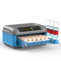 Couveuse à tiroirs pour œufs de volaille 24 capacités Couveuse à œufs de poule Machine à couver les œufs entièrement automatique