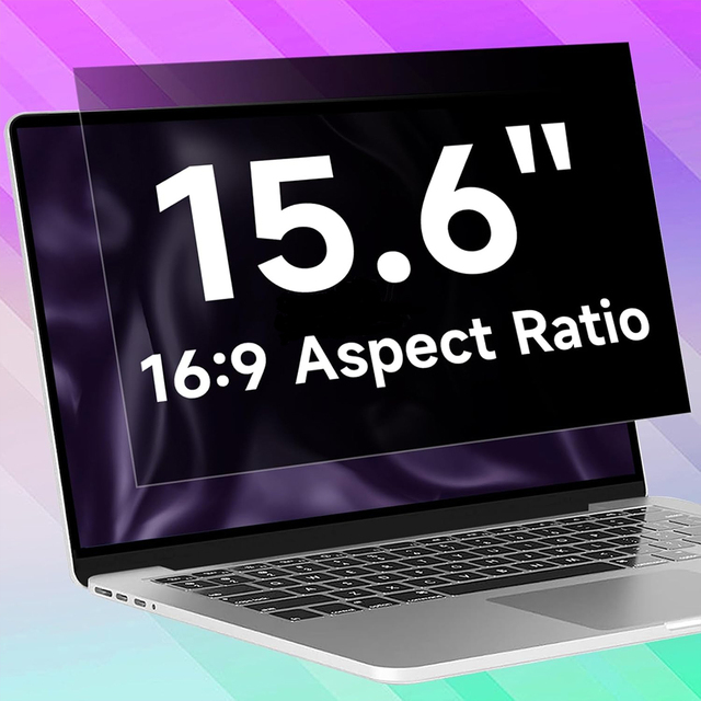 Laptop Blue Light Film 15.6 Inch Laptop Privacy Filter Privacy Screen Protector for Computer Screen