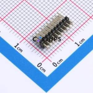HX PZ-127WV-2x10P Pin Header Through hole Component (THT),P=1.27mm Connector 2x10P 1.27mm 1.27mm Pin Header - Product Image 1