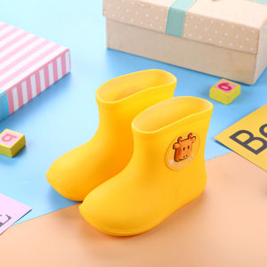 Bottes <span class=keywords><strong>de</strong></span> <span class=keywords><strong>pluie</strong></span> légères et imperméables pour tout-petits, bottes <span class=keywords><strong>de</strong></span> <span class=keywords><strong>pluie</strong></span> courtes à la cheville pour bébé - Product Image 2