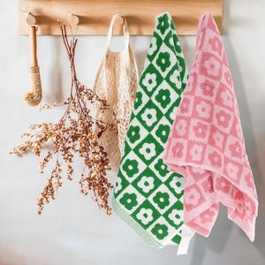 Serviette de sport jacquard en coton 100% teint en fil de haute qualité, logo personnalisé, tissu éponge absorbant, doux et respirant, couleur personnalisée, serviette de golf - Product Image 5