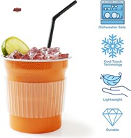 Gobelets en aluminium personnalisés à bas prix avec logo, avec couvercles, adaptés à la bière, aux boissons, etc.