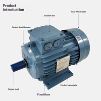 Moteur asynchrone triphasé M2BAF 0,75 1,1 1,5 2,2 3 4 5,5 7,5 kW – Options de montage horizontal/vertical