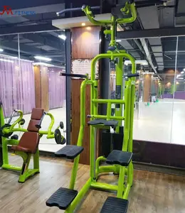 Ticari spor salonu fitness üst bacaklarda vücut geliştirme üst bacaklarda makine için dip çene ekipmanları yardımcı