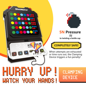 Super Decodificador Electrónico Inteligente de Plástico, Más de 10000 Rompecabezas, <span class=keywords><strong>Juego</strong></span> de Descifrar Códigos, <span class=keywords><strong>Juego</strong></span> Educativo Multijugador Portátil para Niños - Product Image 1