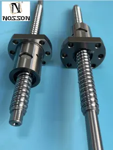 Präzision C3 C5 C7 Links gewinde Kugel umlaufs pindel 40mm SFU CNC-Maschine Kugel umlaufs pindel HIWIN Mit Flansch Einzel kugel mutter