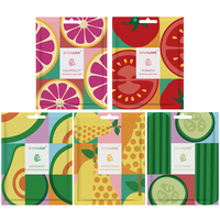 Masque de beauté aux fruits de marque privée OEM Feuille de papier pour masque de beauté Soin de la peau coréen Feuille de masque facial hydratant